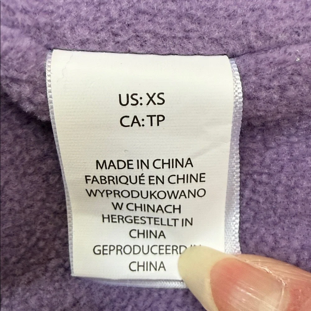 Telluride Dog Jacket. Reversible with Purple Quilted side or Fleece side. Sz XS. - Picture 13 of 14